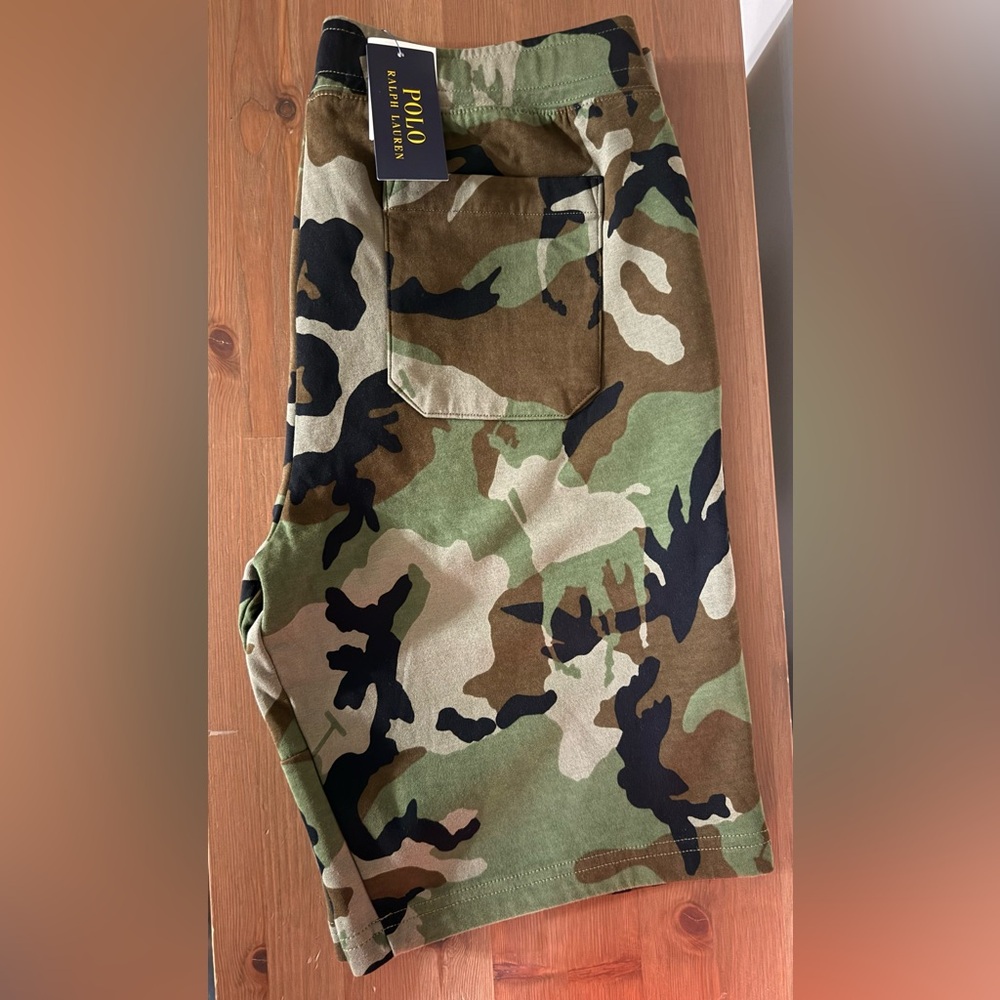 Ralph Lauren Polo Camo Men’s Shorts - Green Brown Black(brand new)